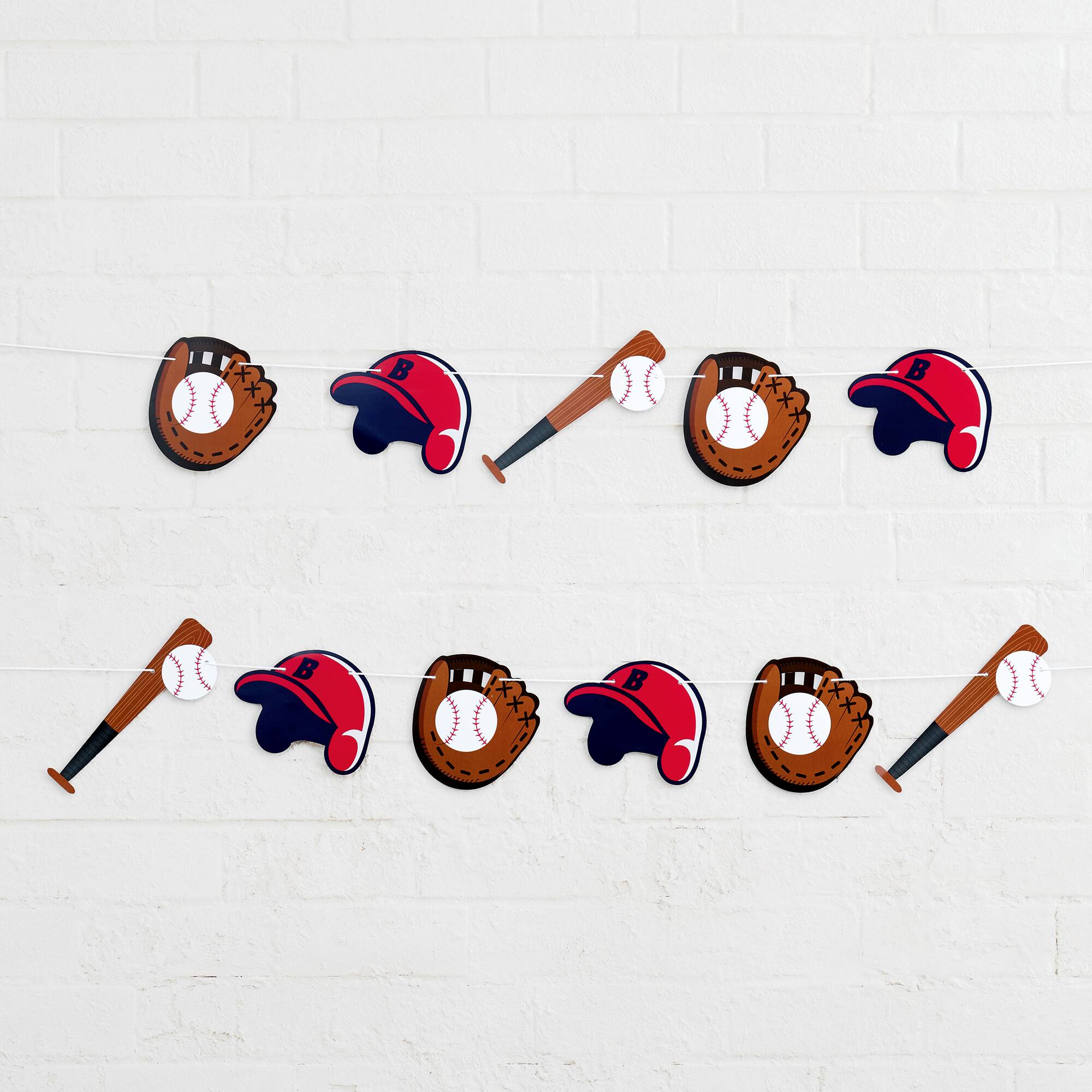8ft. Baseball Icon Garland by Celebrate It™